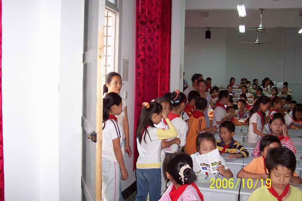 10月19日长乐潭头中心小学爱鸟公益教育活动