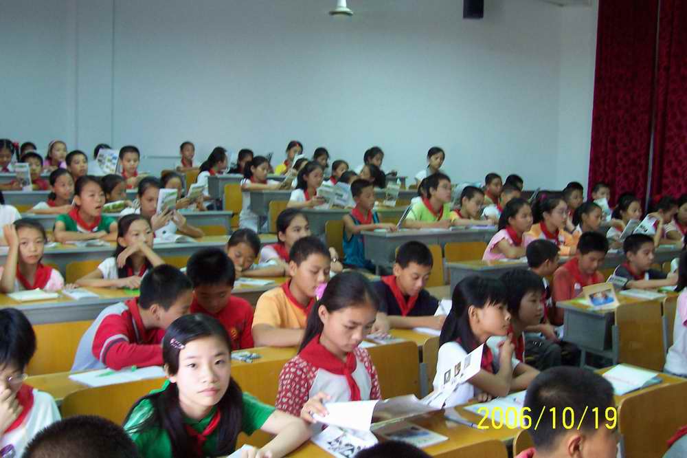 10月19日长乐潭头中心小学爱鸟公益教育活动