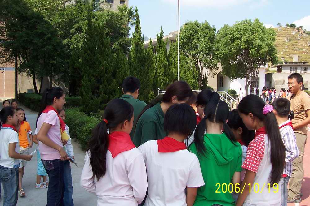 10月19日长乐潭头中心小学爱鸟公益教育活动