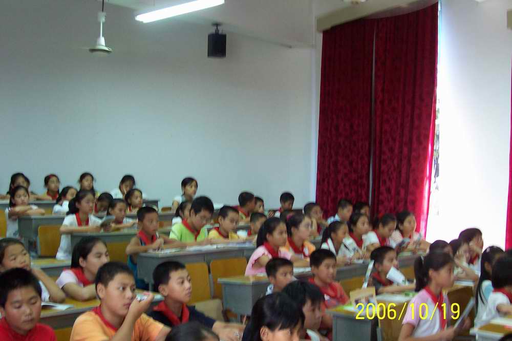 10月19日长乐潭头中心小学爱鸟公益教育活动