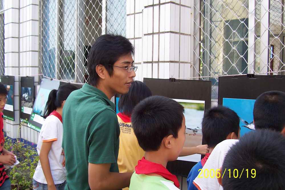 10月19日长乐潭头中心小学爱鸟公益教育活动