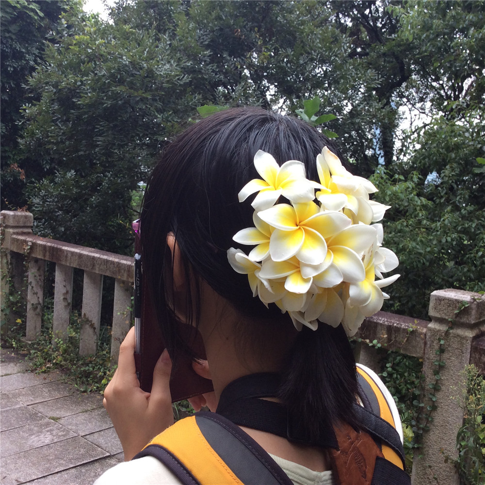 花一样的领队